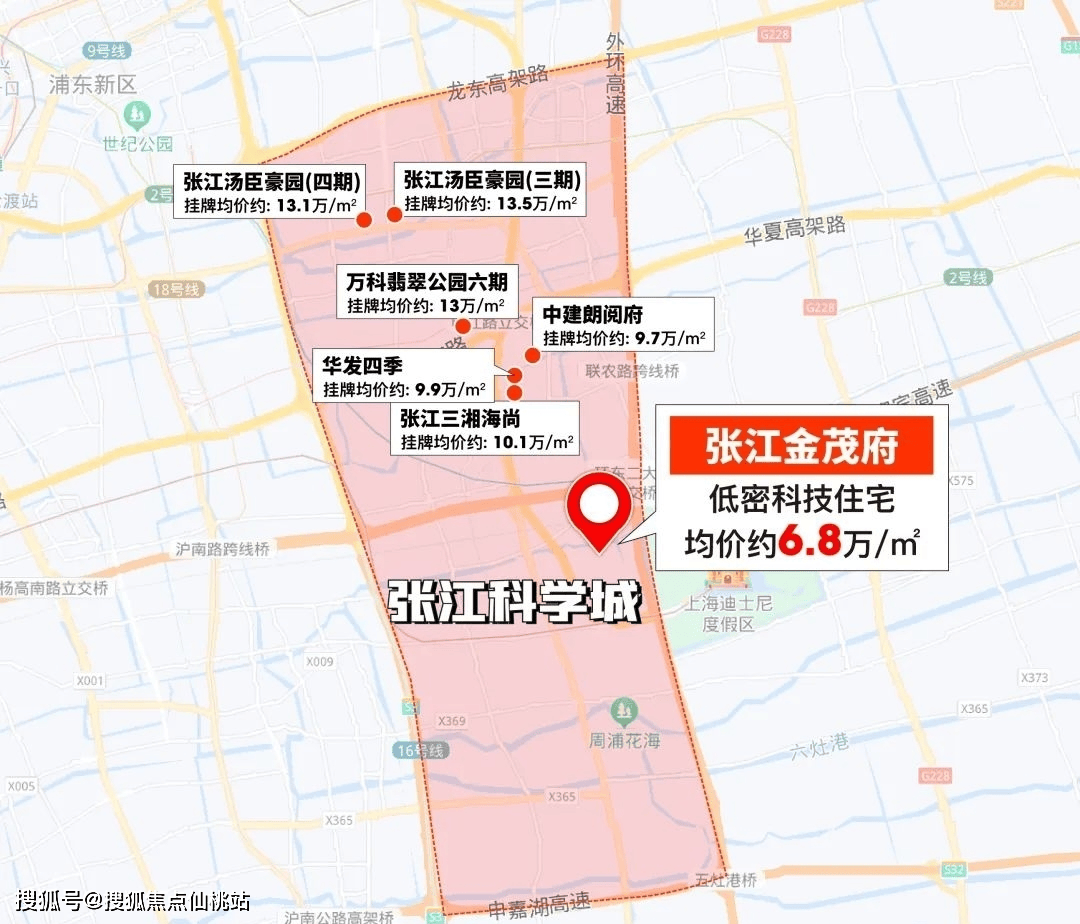 修别墅毛坯103套 约93-217㎡洋房别墅 欢迎线上预约！爱游戏爱体育浦东张江【张江金茂府】 超低密+金牌物业 精装(图21)