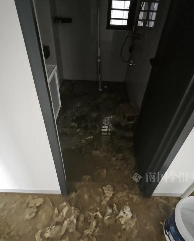 泡！业主崩溃：全屋都是无法接受爱游戏ayx网站婚房被粪水浸(图1)
